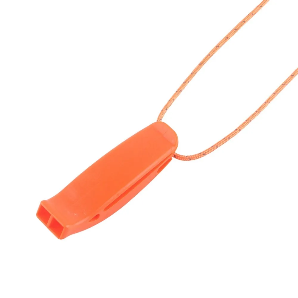 Silbato de supervivencia con diseño de doble tubo