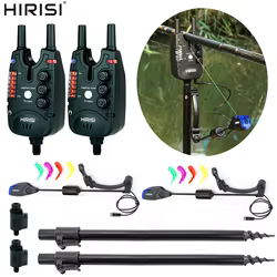 Alarmas de pesca de carpa Hirisi B150 con swingeurs
