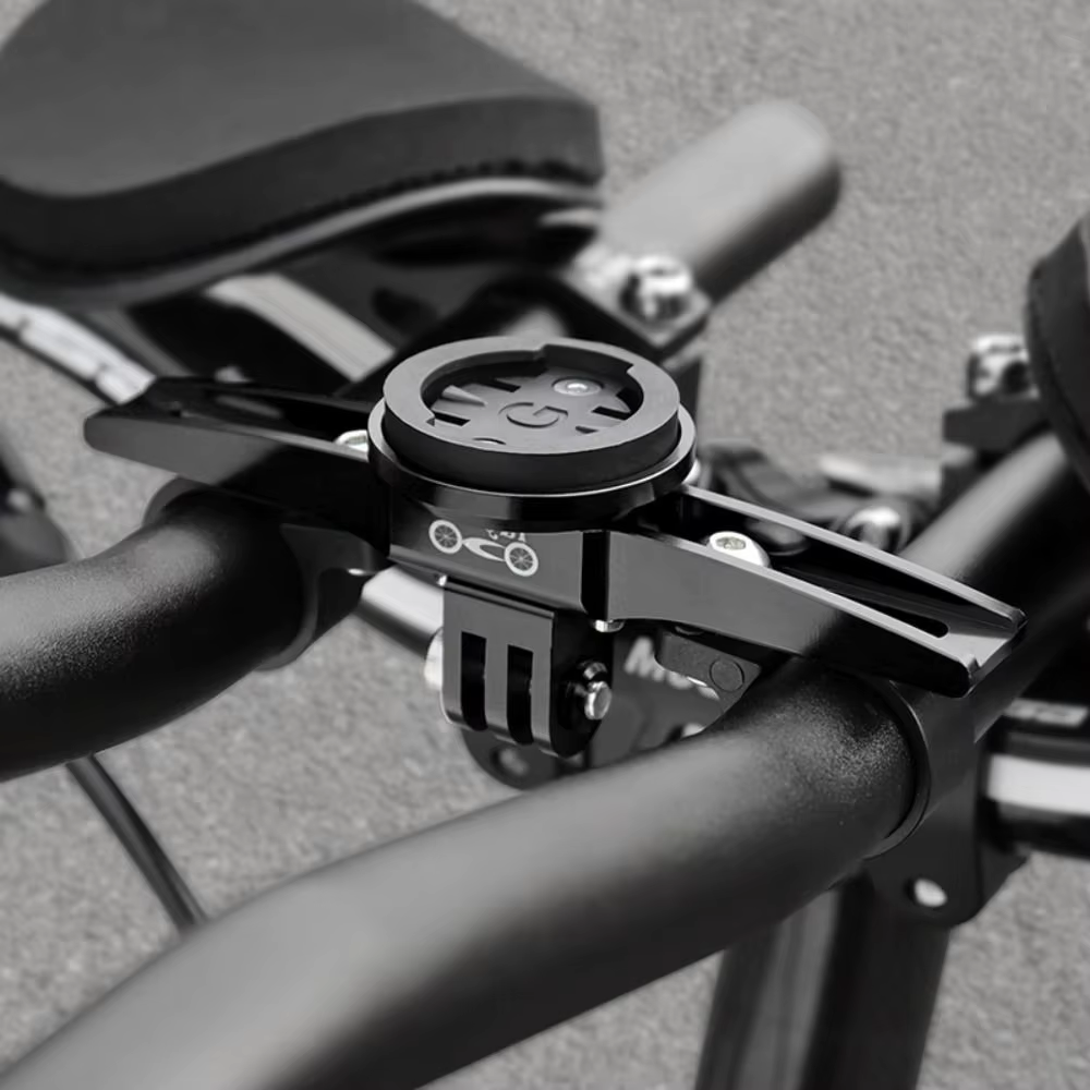 Montaje del soporte en manillar de bicicleta