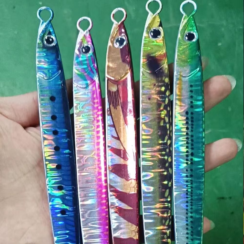 Señuelo UV Jig 3D Vertical de hundimiento rápido - imagen 2