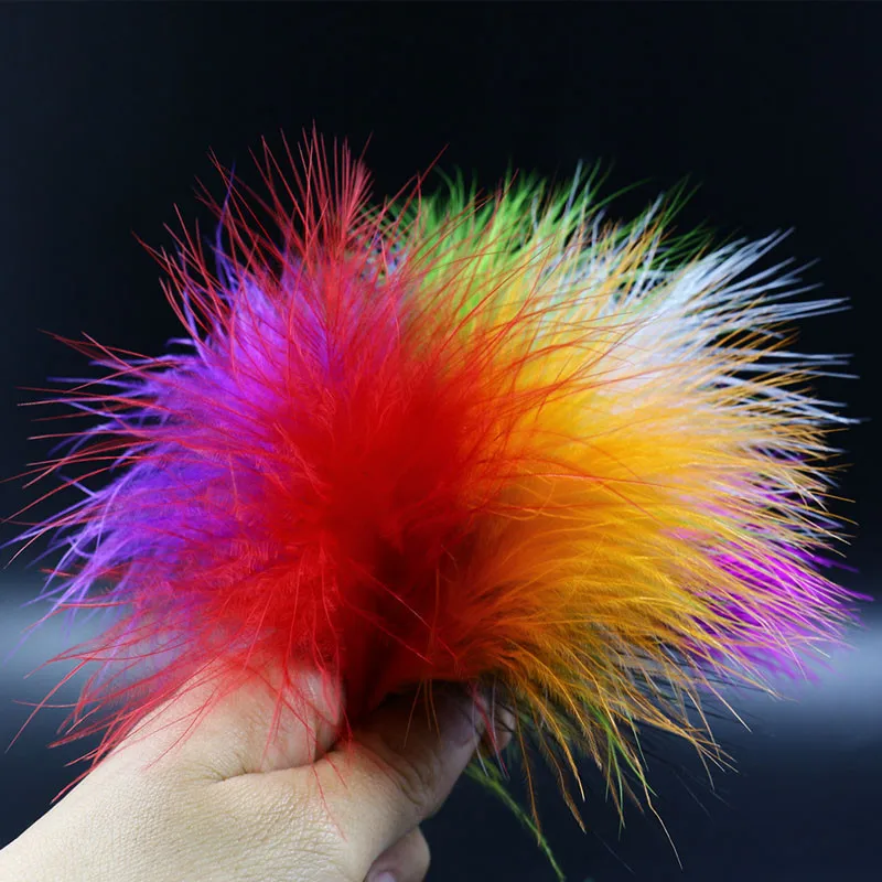 Royal Sissi Plumas de Marabú Teñidas Profesional para Atar Moscas - imagen 3