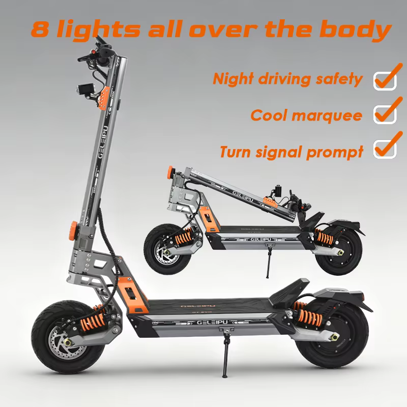 Patinete eléctrico GELEIPU GT EVO – Motor dual todoterreno - imagen 4