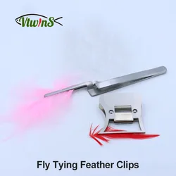 Alicates plumas metálicas repuesto para atado de moscas