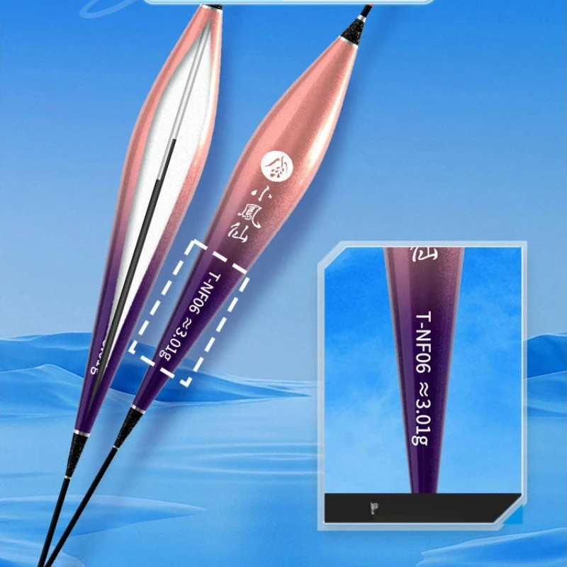 Flotador nano transparente anti-viento de lanzamiento largo para carpas - imagen 5