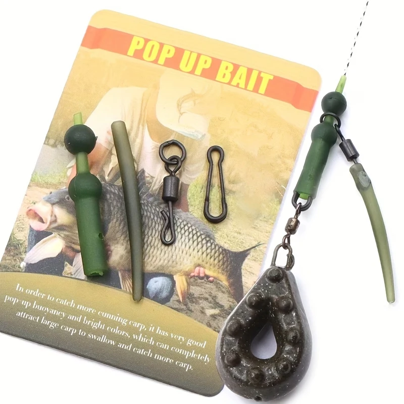 Juego de aparejos con componentes de montaje para pesca