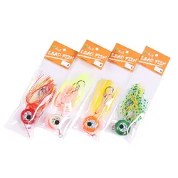 Señuelo Tenya Kabura con falda luminosa para jigging