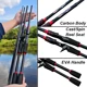 Caña baitcasting multisección de carbono con anillas cerámica acción ML - imagen 2
