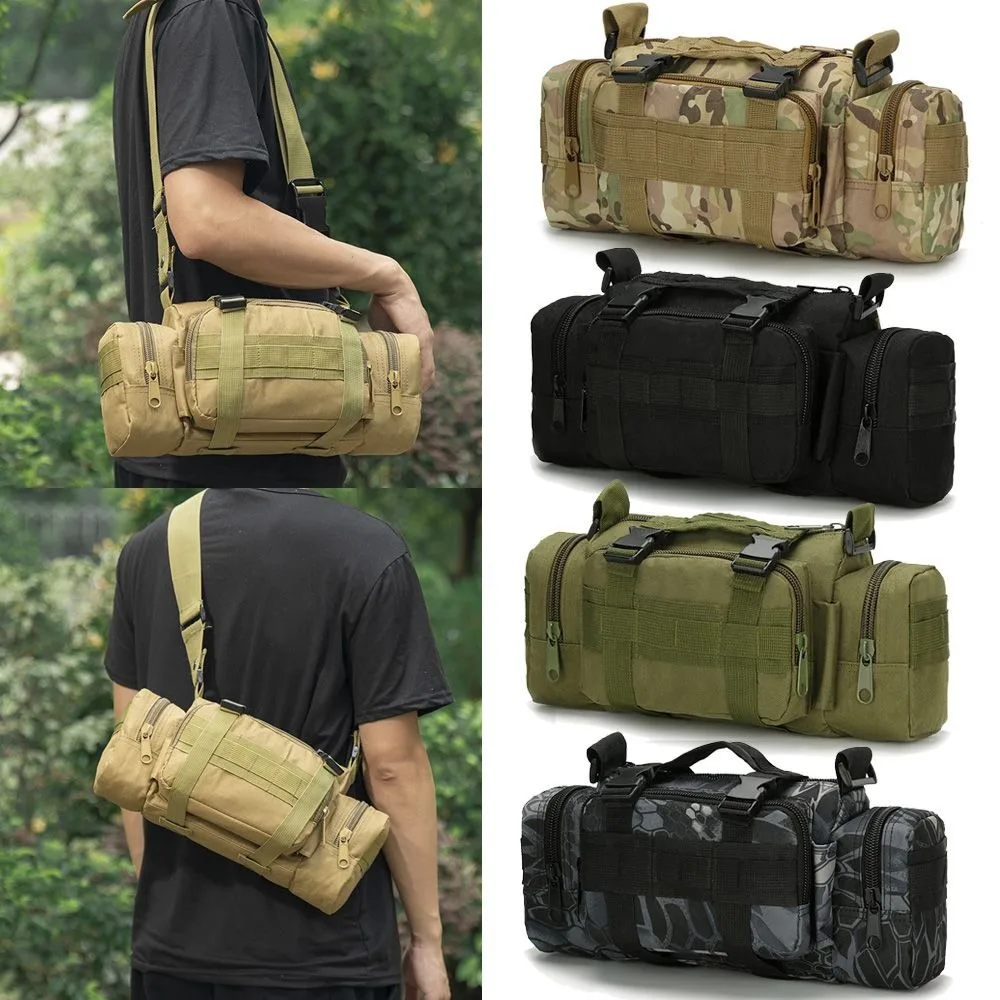 Riñonera impermeable multifuncional de caza y pesca, bolsa pecho - imagen 5