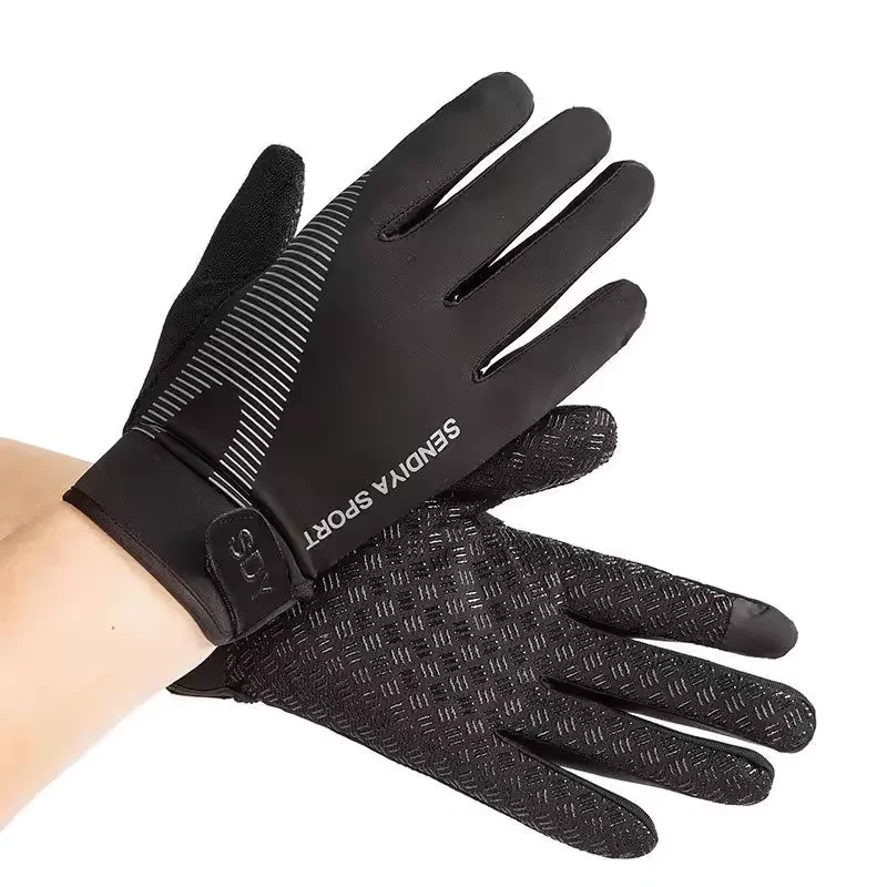 Guantes de pesca transpirables táctiles – Protección solar y secado rápido - imagen 4