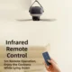 Ventilador portátil recargable LED con mando a distancia y luz nocturna - imagen 4