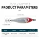 ShareShark Cebo camarón luminoso con anzuelo para pesca marina - imagen 2
