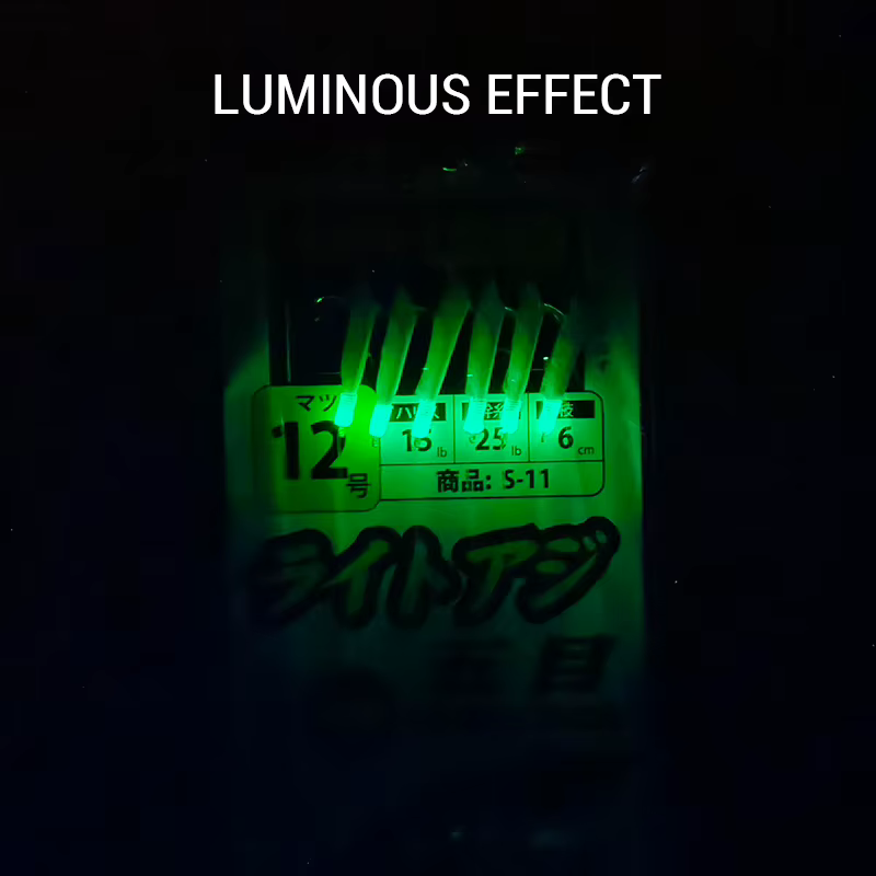 JK Anzuelos Luminosos Sabiki con Cuerda Oropel para Carpa y Dorados - imagen 4