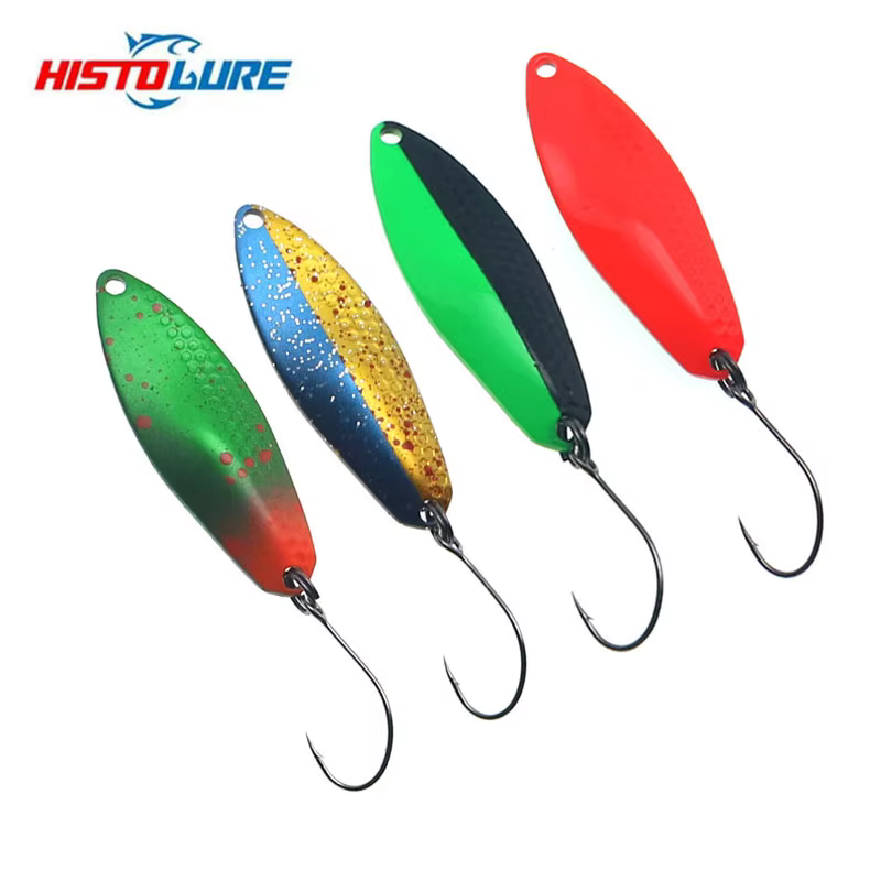 Cuchara Histolure cobre 40mm – Señuelo para trucha y perca - imagen 2