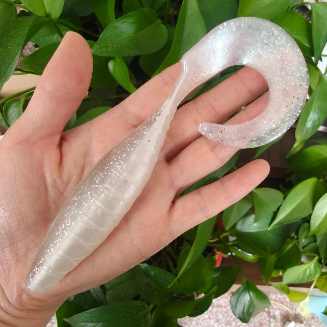 Detalle del cuerpo del señuelo de silicona