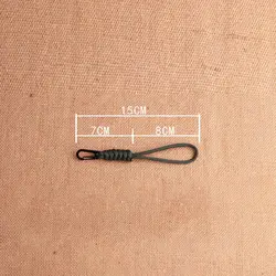 Llavero cordón paracaídas con hebilla giratoria para seguridad