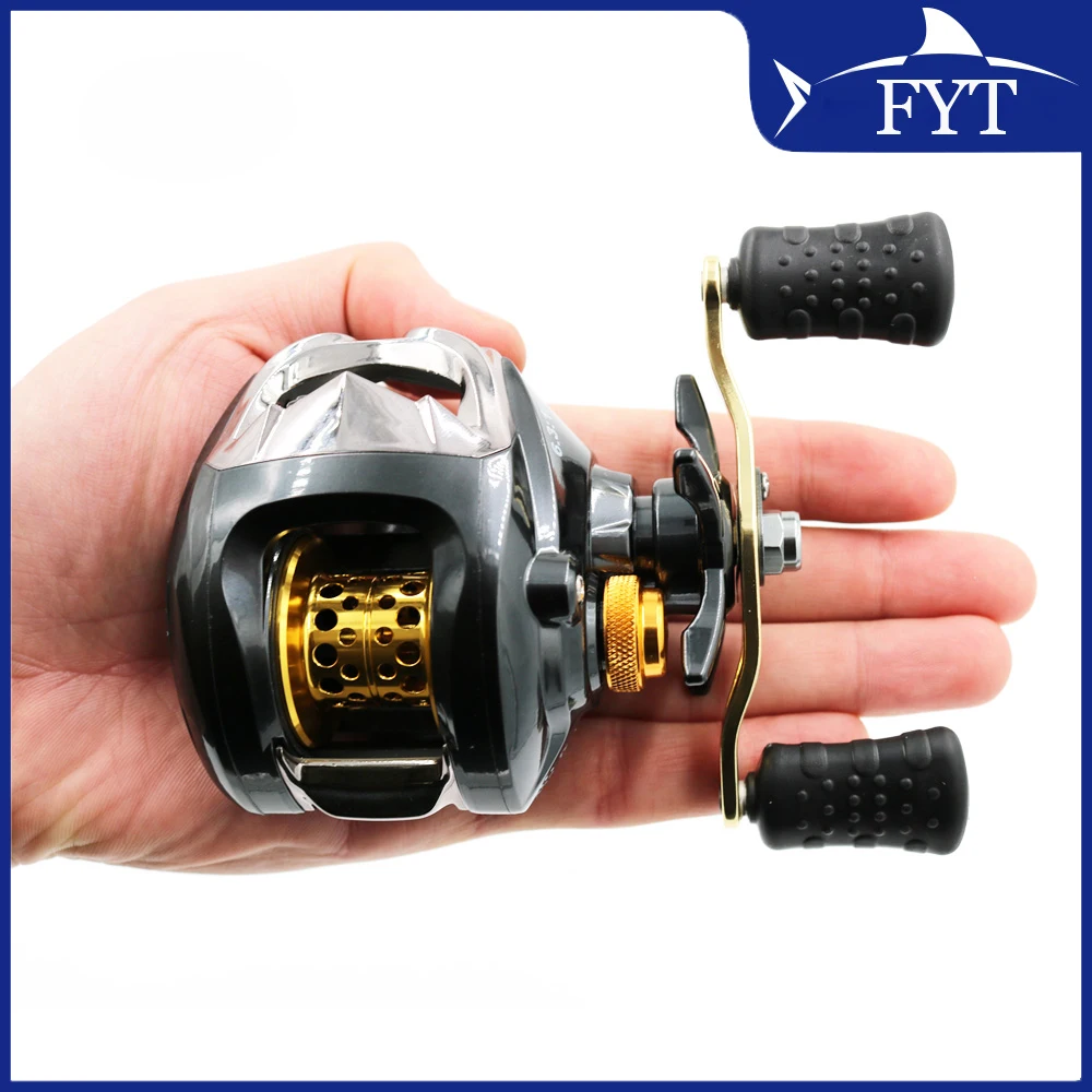 Carrete Baitcasting LG200 13BB – Impermeable, mano izquierda