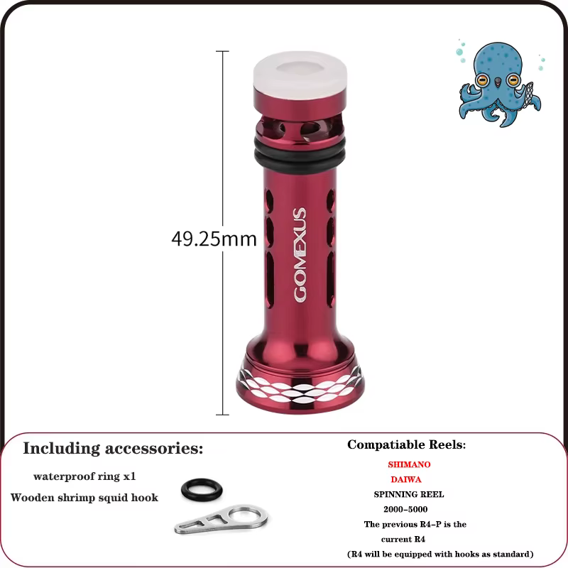 Funda protectora Gomexus para carrete Shimano Daiwa – Modelos 1000-5000 - imagen 3