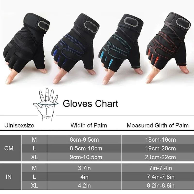 Guantes de gimnasio y levantamiento de pesas