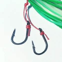Señuelo jigging lento cabeza metálica falda de pulpo luminoso kingfish