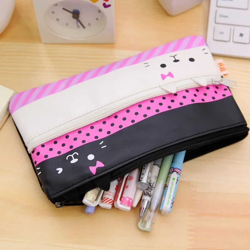 Estuche kawaii ideal para llevar en mochila