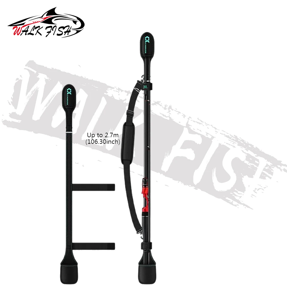 Funda protectora WALK FISH en uso para pesca exterior