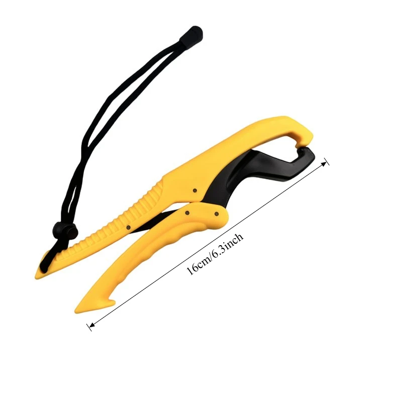 Pinza sujetalabios ligera con una mano y cordón anti-corrosión - imagen 5