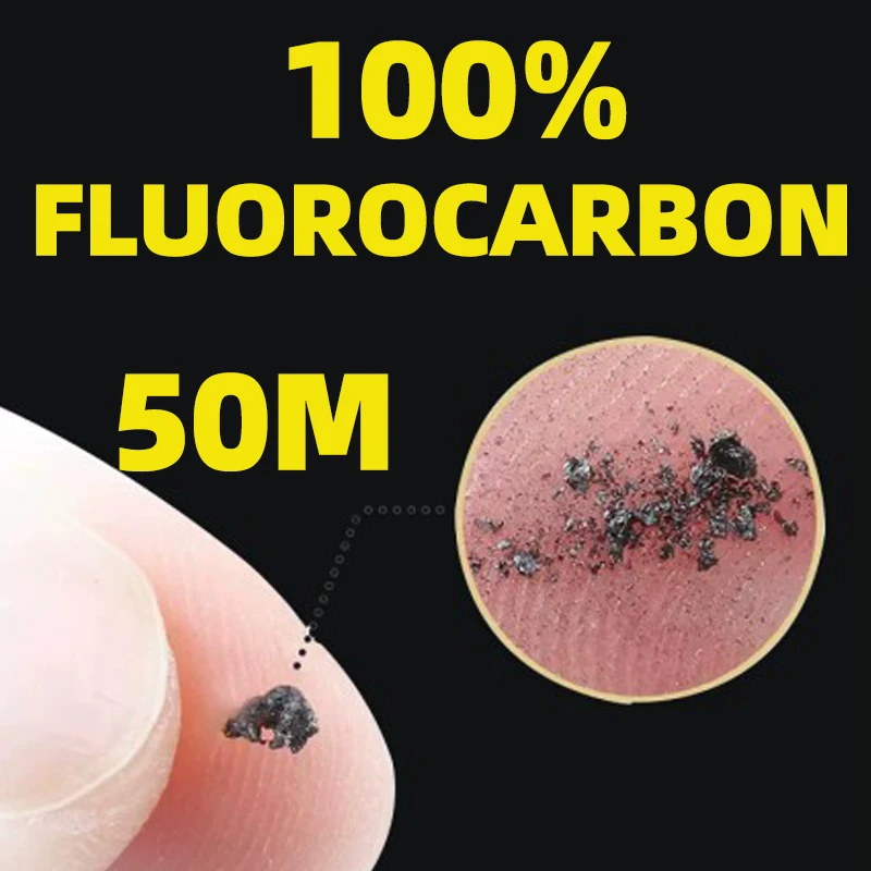 Fluorocarbono para líder de pesca – Resistente a abrasión