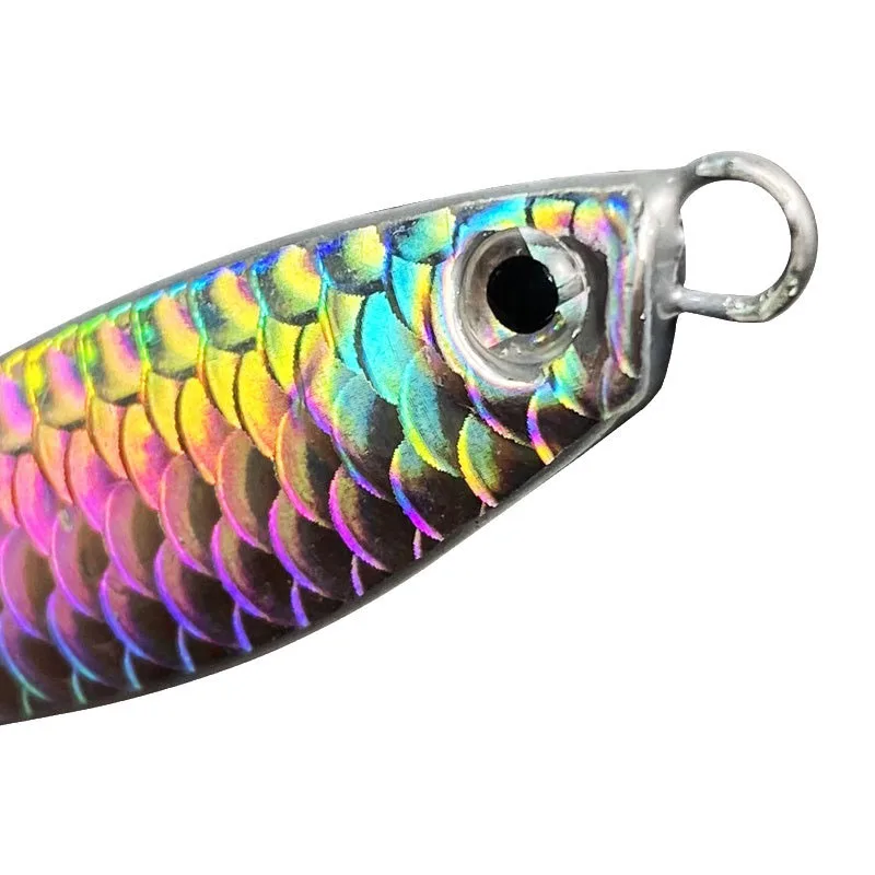 Señuelo tipo cuchara para jigging lento