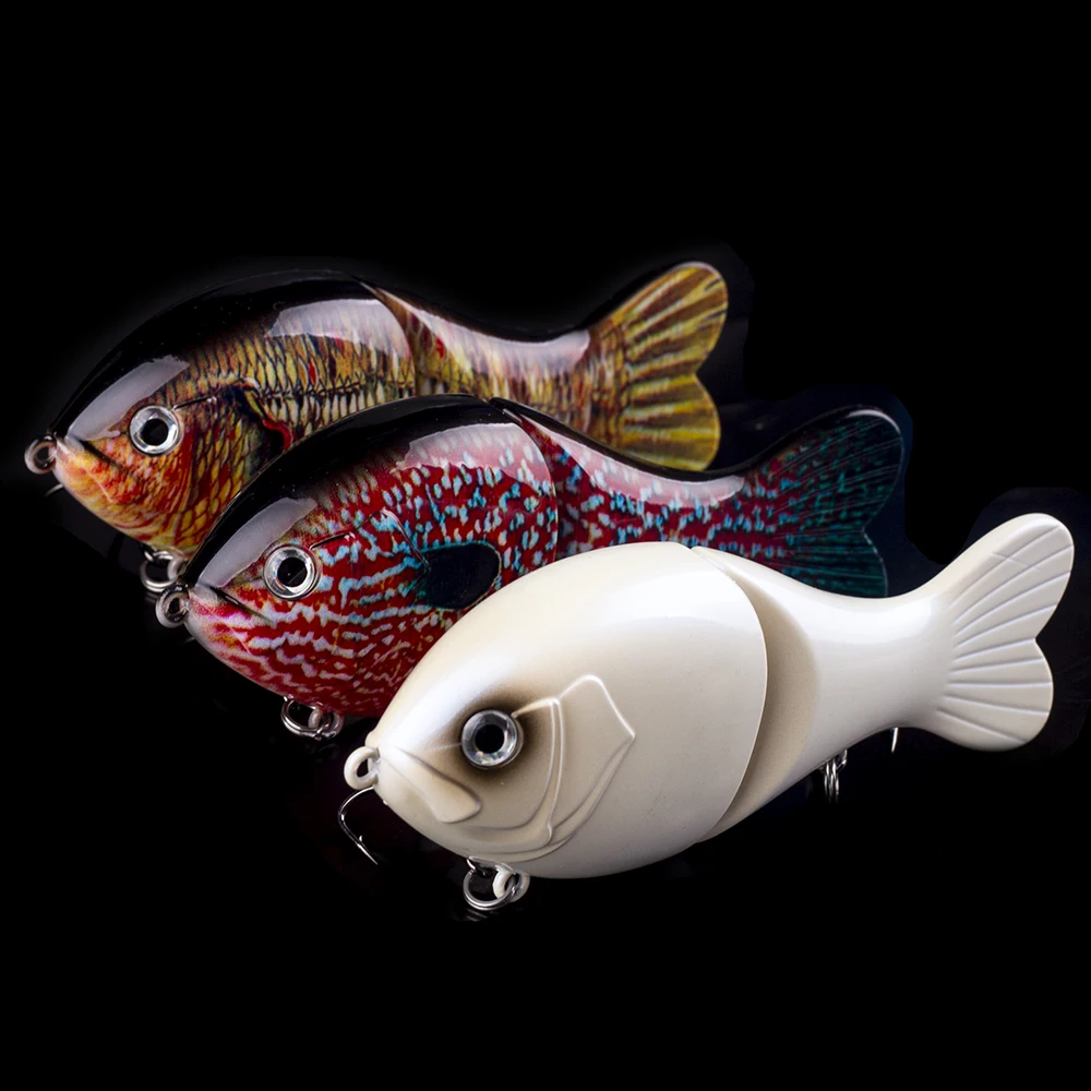 Crankbait oscilante hundido articulado – Señuelo de gran tamaño - imagen 3