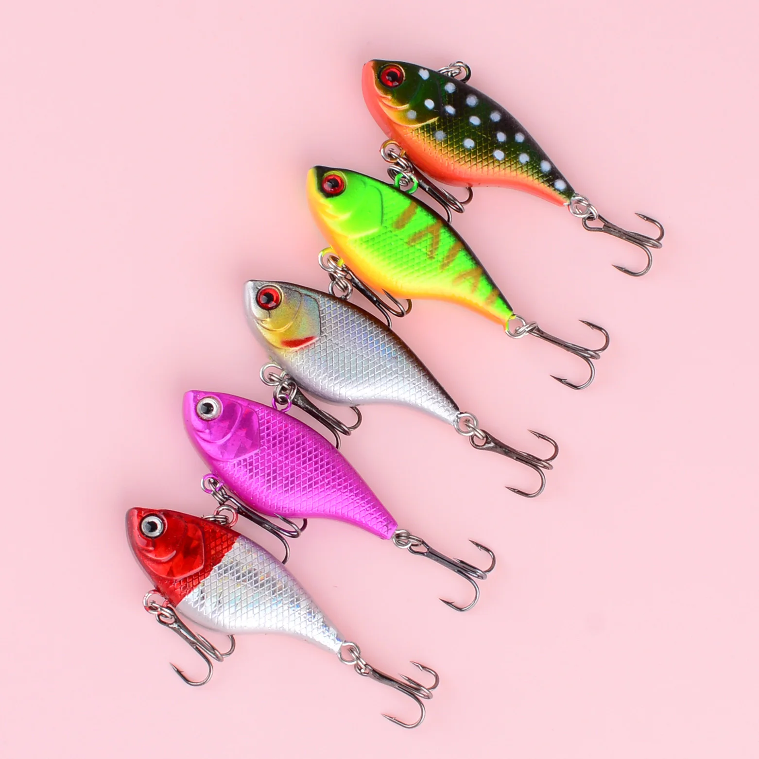Señuelo Crankbait de plástico duro para trucha, lubina y lucio - imagen 3