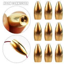 Conector Plomo Latón Dropper – Para anzuelo caída pesca agua salada