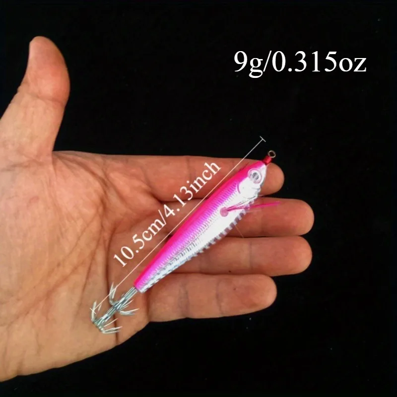 Jig de calamar luminoso Ackibbik para agua salada - imagen 2
