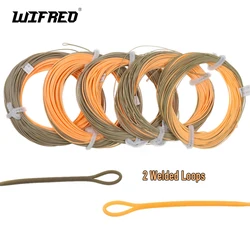 Wifreo Línea de Mosca Flotante Bucles Soldados Melocotón Camuflaje