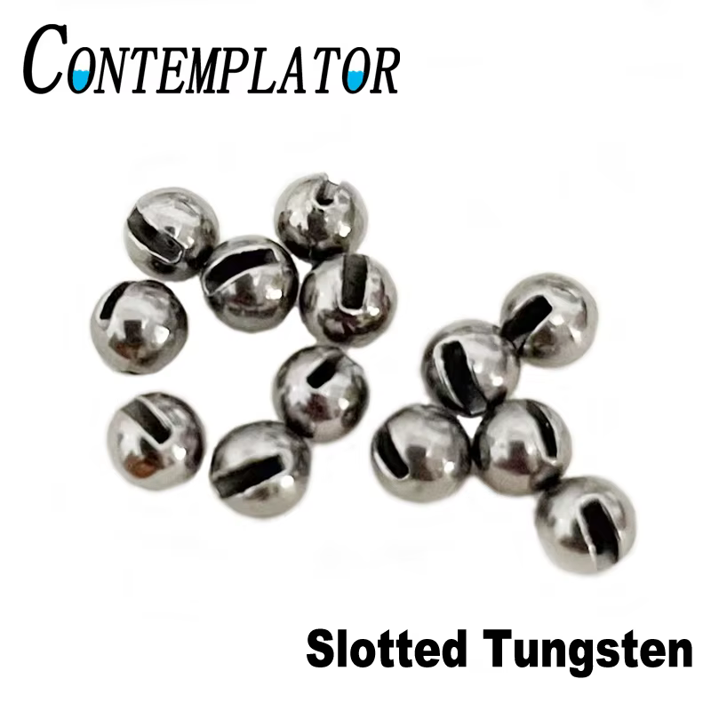 Contemplator cuentas de tungsteno 2-4mm beadhead ranuradas para ninfa - imagen 4