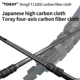 Caña de carbono FishingFans TORAY T1100 con anillas Fuji SIC - imagen 4