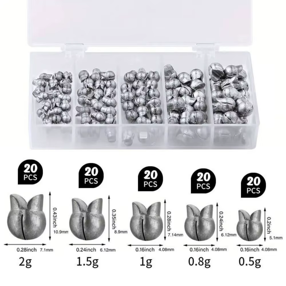Plomos ajustables y extraíbles para pesca con mosca - imagen 4