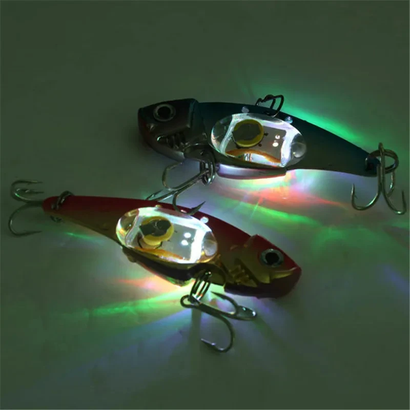 Luz LED Intermitente Roja y Azul para Pesca Nocturna - imagen 4