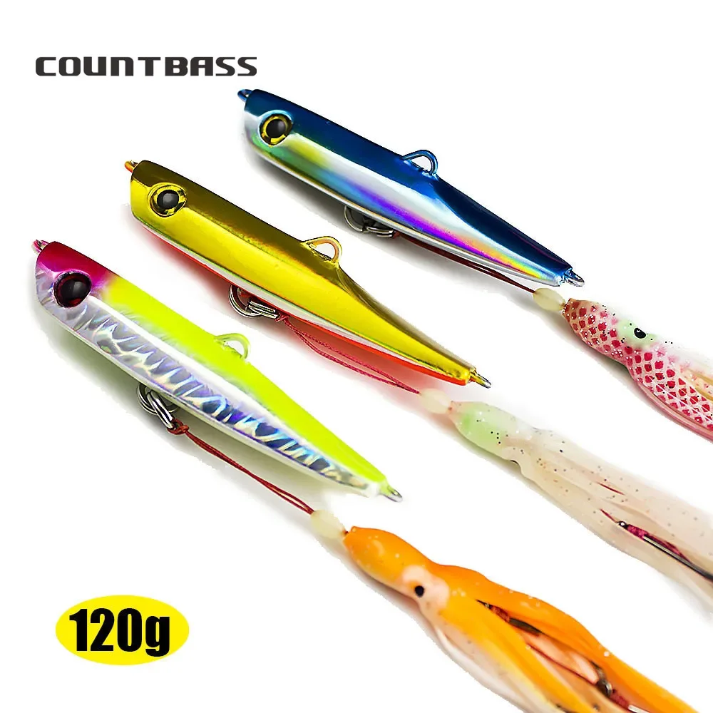Countbass Inchiku Jigs con anzuelo de asistencia pulpo – Pesca barco