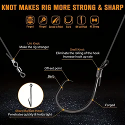 Santee Rig para bagre – Aparejo flotante con anzuelo circular