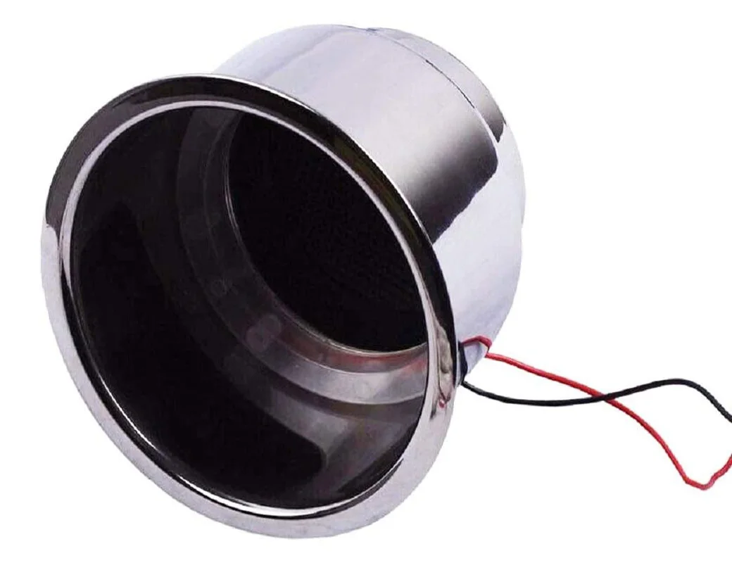 Portavasos acero inoxidable LED para barco con drenaje integrado - imagen 4