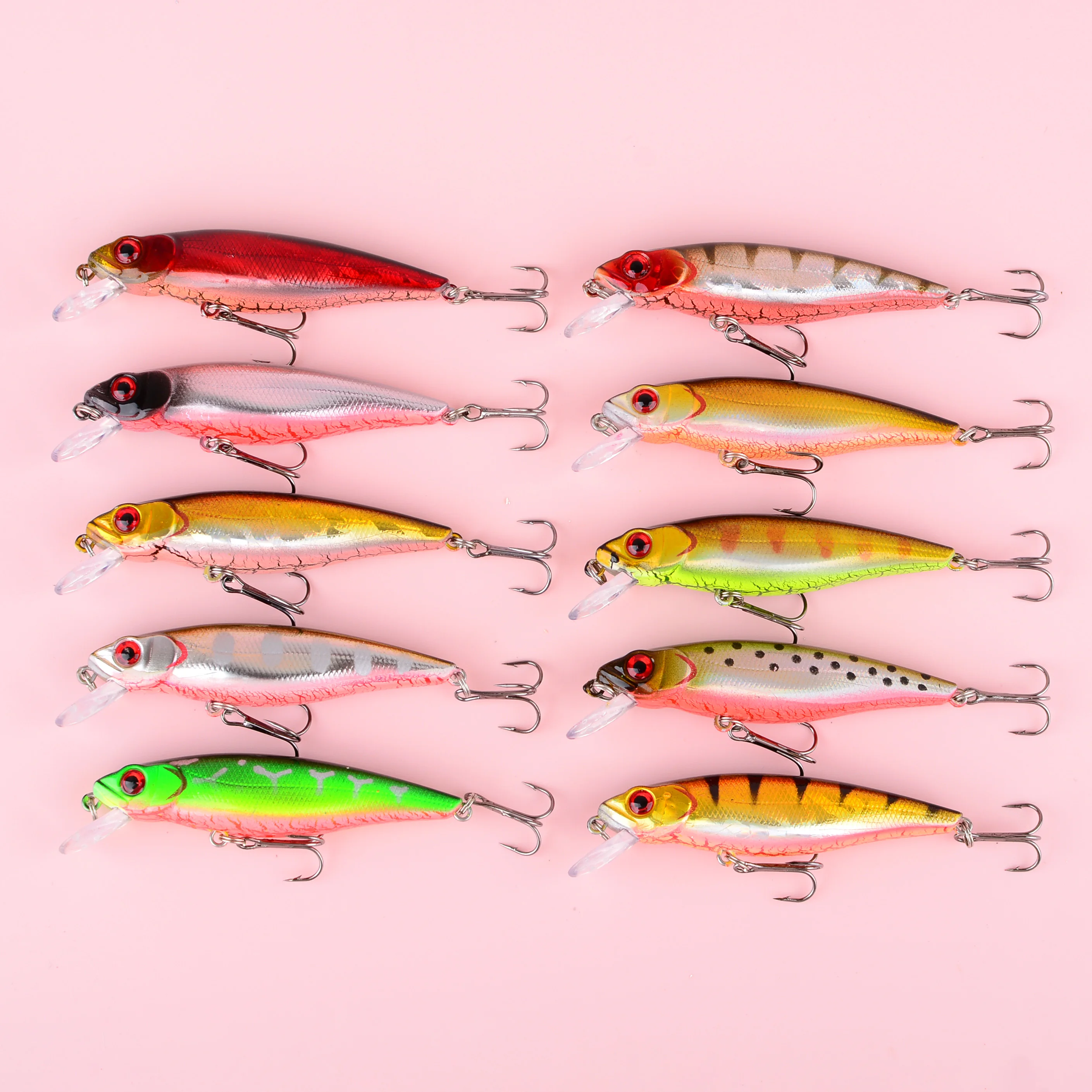 Señuelo minnow flotante 8,7 cm