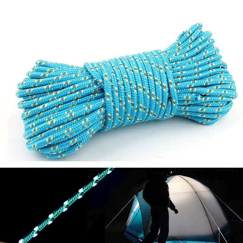 Paracord reflectante 5mm – Cuerda resistente para pesca 30 metros