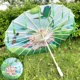 Sombrilla Hanfu de papel encerado, borlas en seda y estilo antiguo - imagen 2