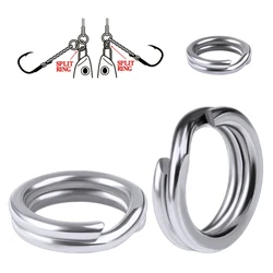 Anillas de acero inoxidable para señuelos CrankHard - Conectores