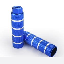 Pedales traseros Bazooka alargados para bicicleta aleación aluminio