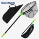 ShareShark Red de aterrizaje telescópica de aluminio con bolsa y goma