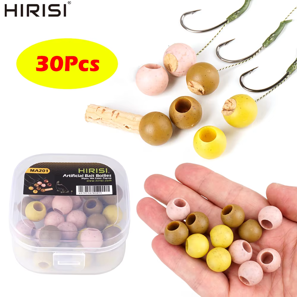 Hirisi MA201 Señuelos Flotantes para Pesca de Carpa con Forma de Bola - imagen 4