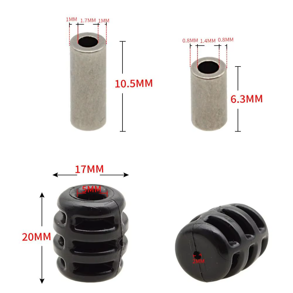 Giratorio de pesca con rotación de 360 grados para montaje downrigger