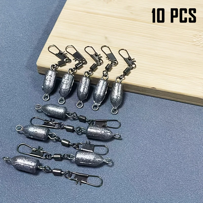 Conectores de doble bucle para plomos de pesca jooyoo en dos tamaños