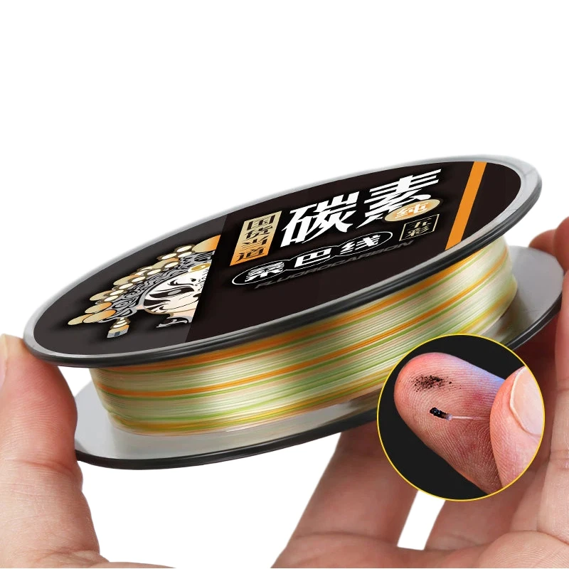 Línea fluorocarbono ThornsLine multicolor bajo estiramiento salada - imagen 2